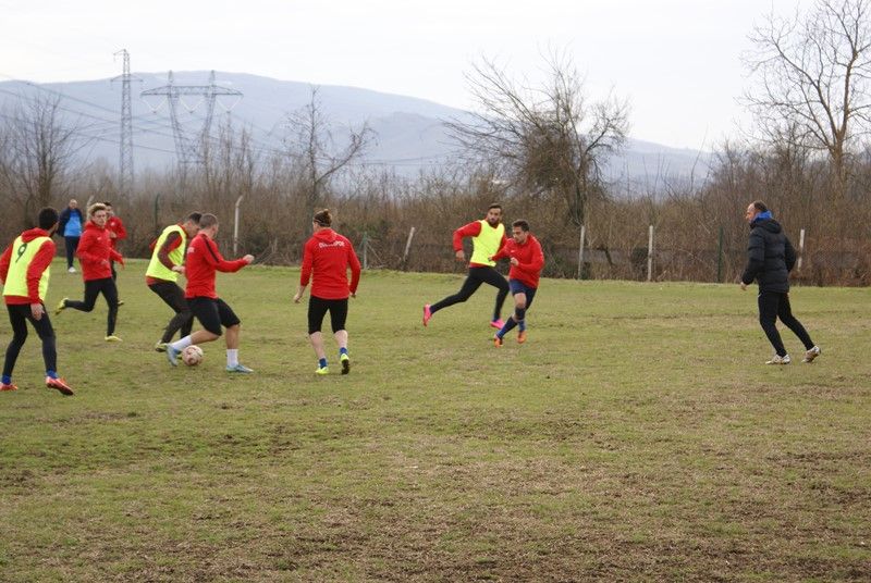 Yomraspor  Maçı Hazırlıklarına Başlandı