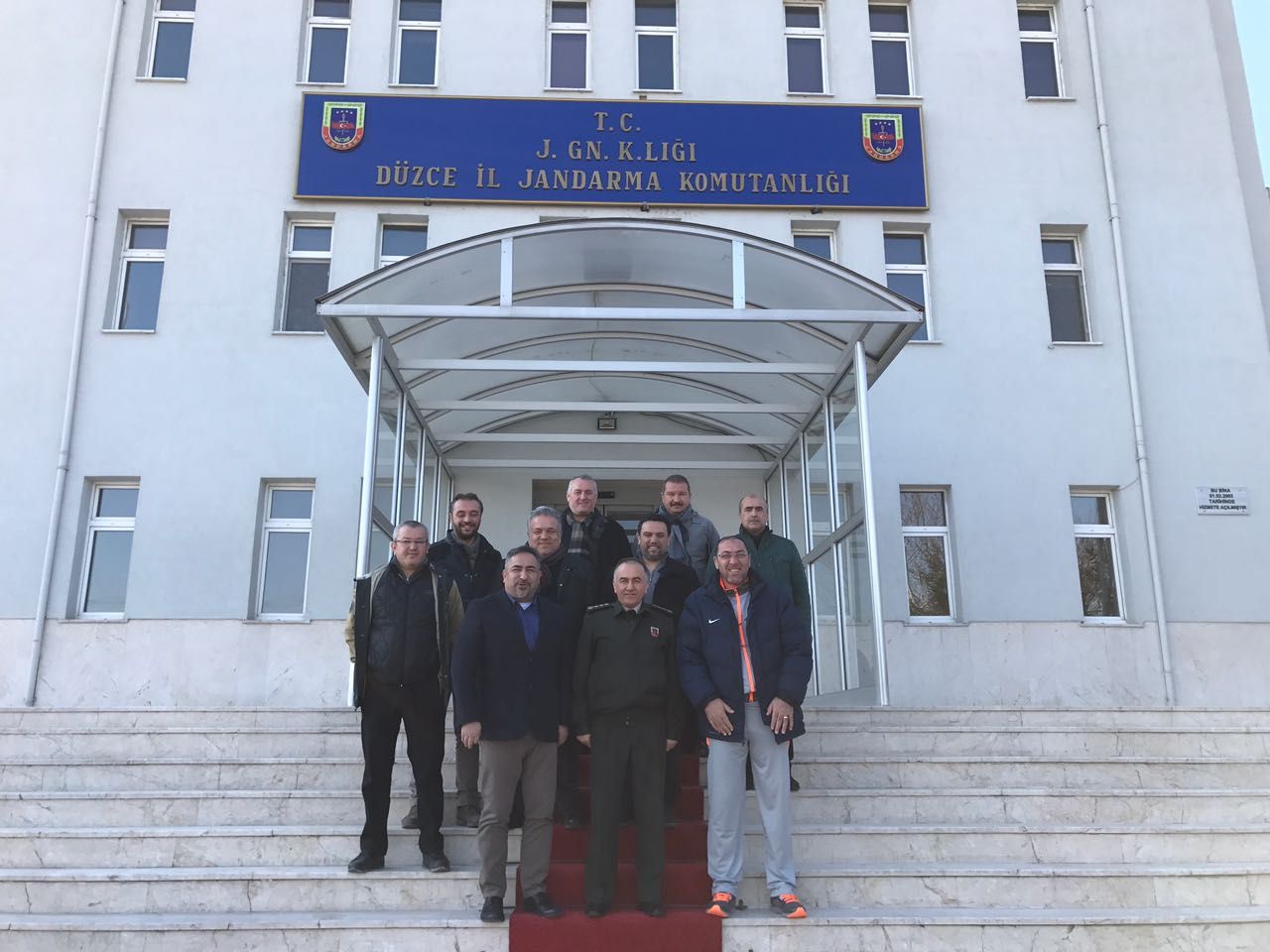 Kulübümüz Albay Yılmaz Özdemir'i Makamında Ziyaret Etti