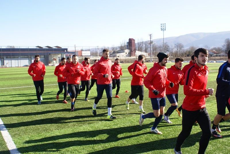 Kırıkhanspor Maçı Hazırlıklarına Devam Edildi.