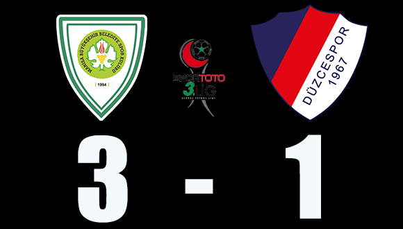 Manisa B.B.S.K. 3-1 Düzcespor