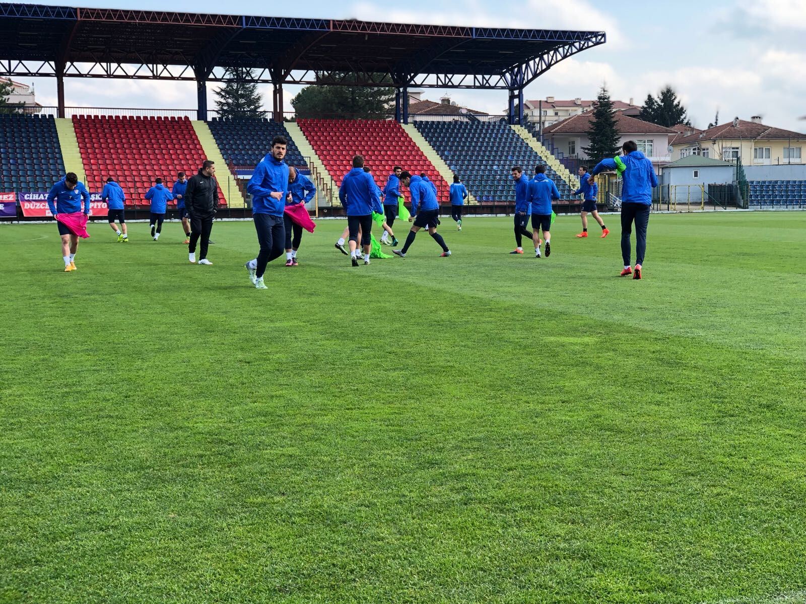 Bayrampaşa Maçı Hazırlıklarına Devam Edildi