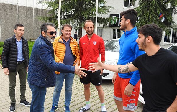Başkanımız Kahvaltıda Futbolcularımızla Bir Araya Geldi