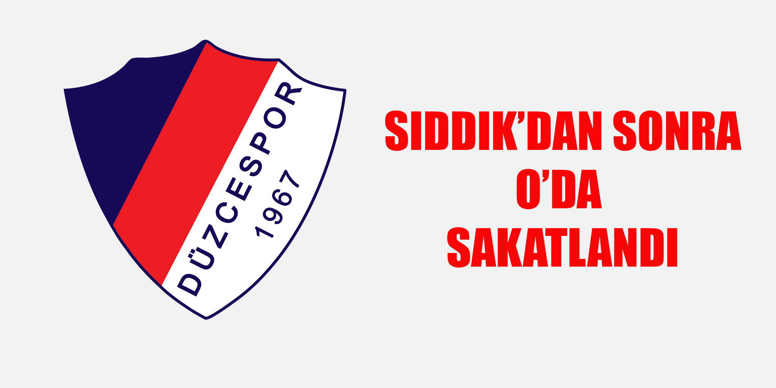 Sıddıkdan Sonra Enverde Sakatlandı