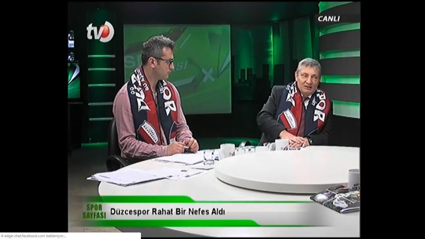 Bakanmz Dzce TV'de Canl Yayna Katld