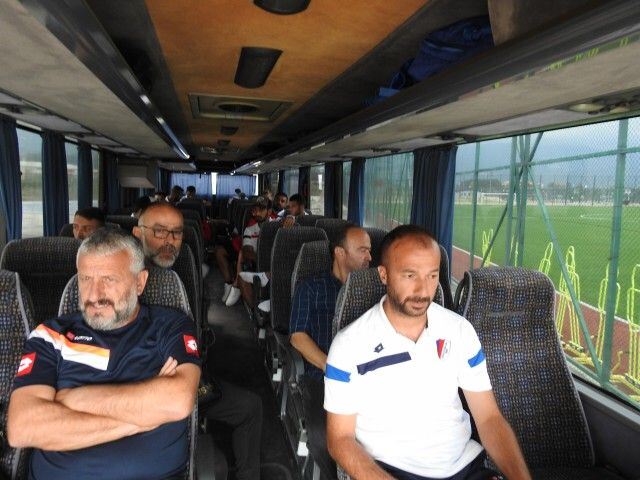 Takımımız Ankaraya Doğru Yola Çıktı