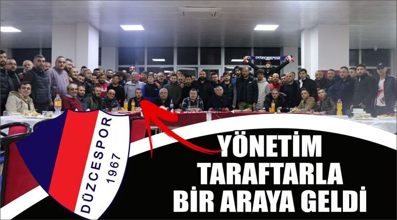 DÜZCESPOR TARAFTARLARINI UNUTMADILAR
