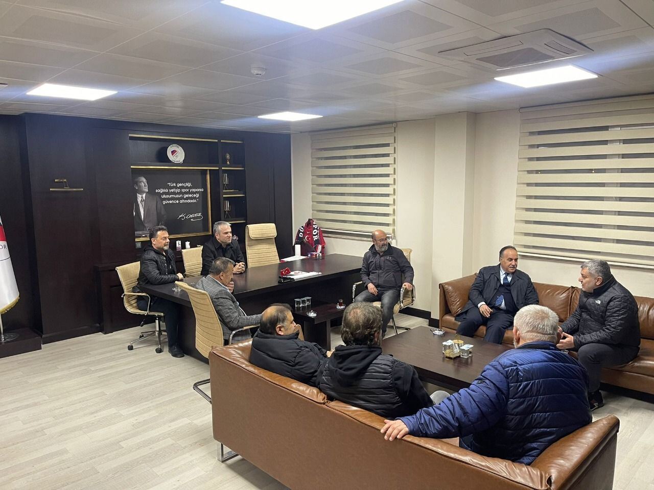 VALİ YARDIMCISI SÜLEYMAN HÜRREM AKSOY'DAN MORAL ZİYARETİ!