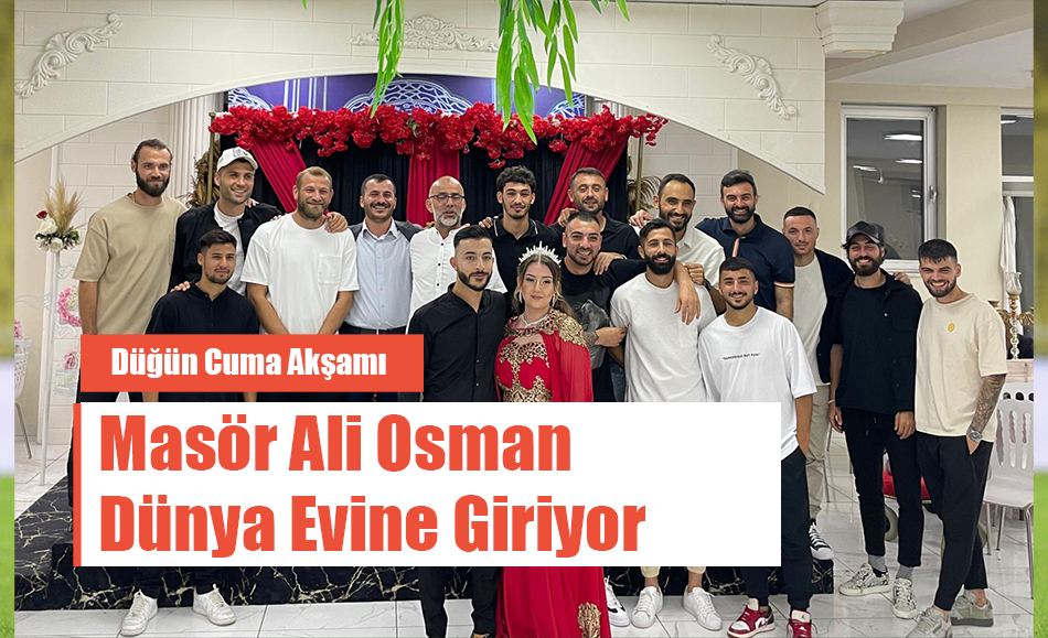 Kulübümüz Masörlerinden Ali Osman Günaydın Evleniyor