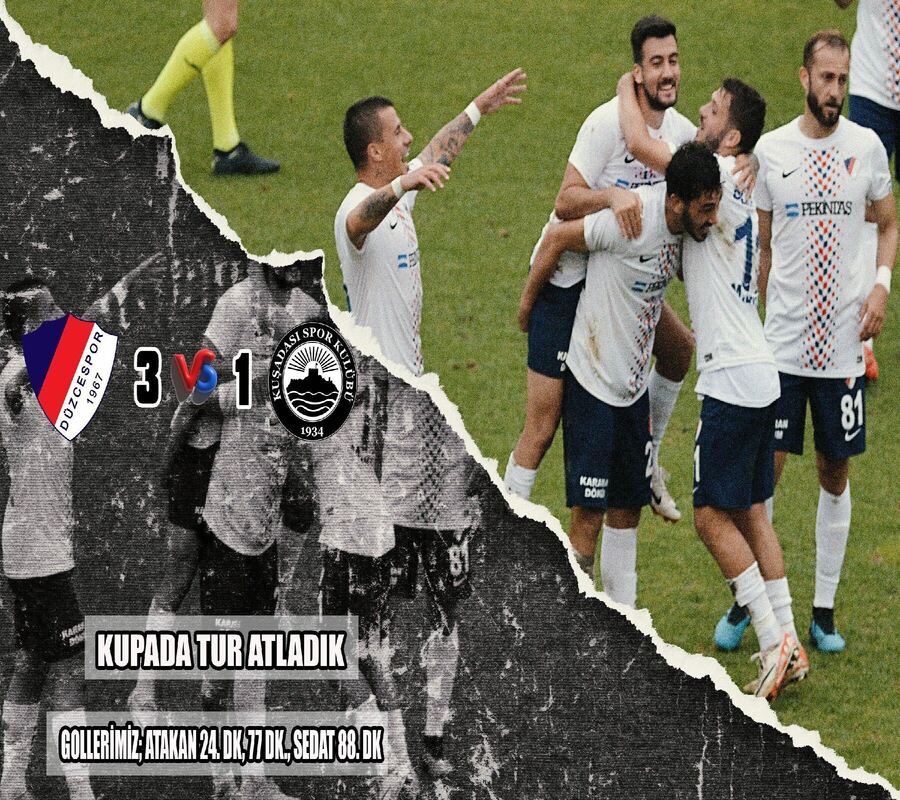 Takımımız kupada tur atladı