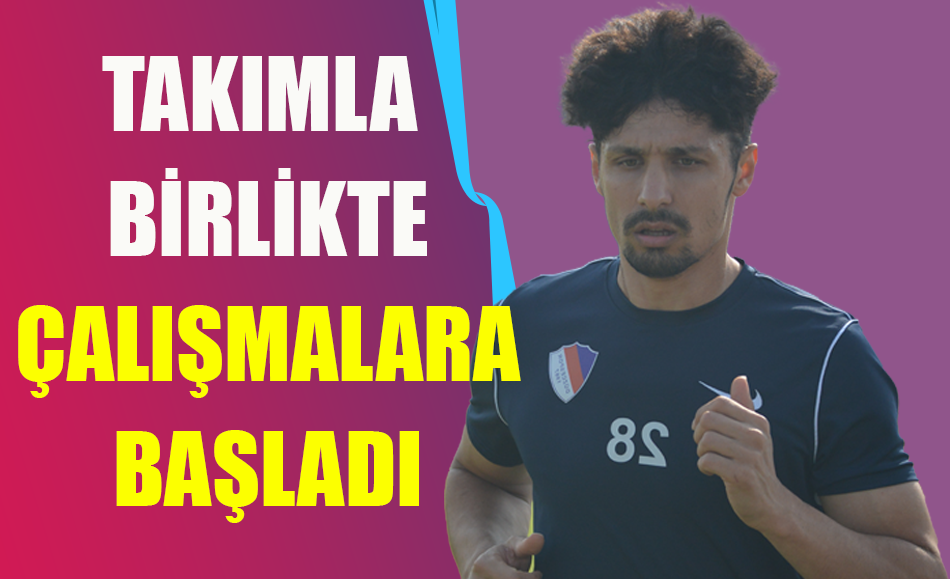 İbrahim Alan Takımla Birlikte Çalışmalara Başladı