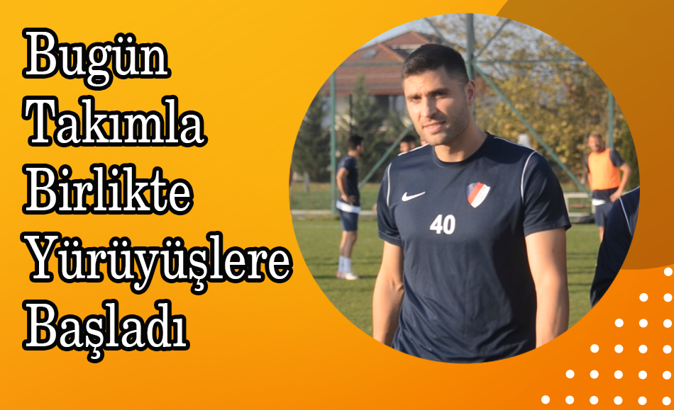 Futbolcumuz Yakup Sahalara Döndü