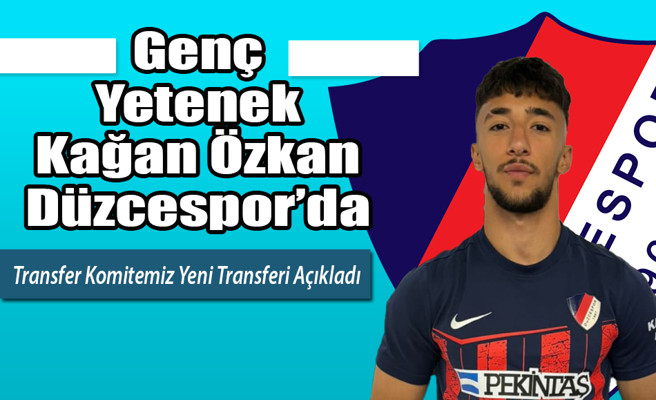 Kağan Özkan ile Sözleşme İmzalandı