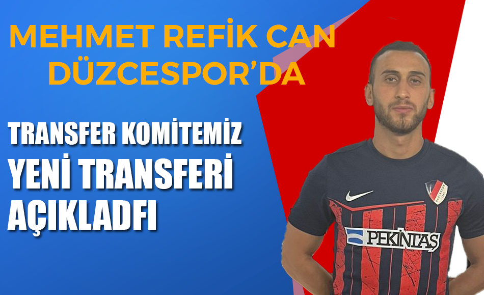 Mehmet Refik Can  ile Sözleşme İmzalandı