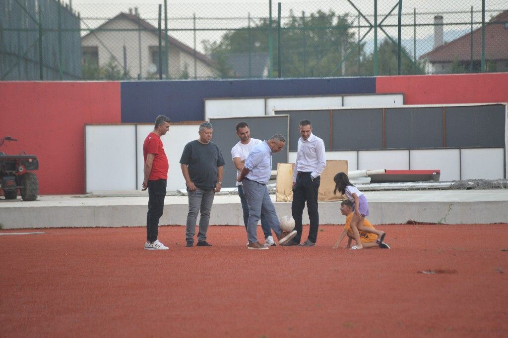 Başkanımız Takımızın Akşam Antrenmanını Takip Etti